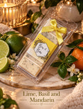 Lime Basil and Mandarin Wax Melt Snap Bar