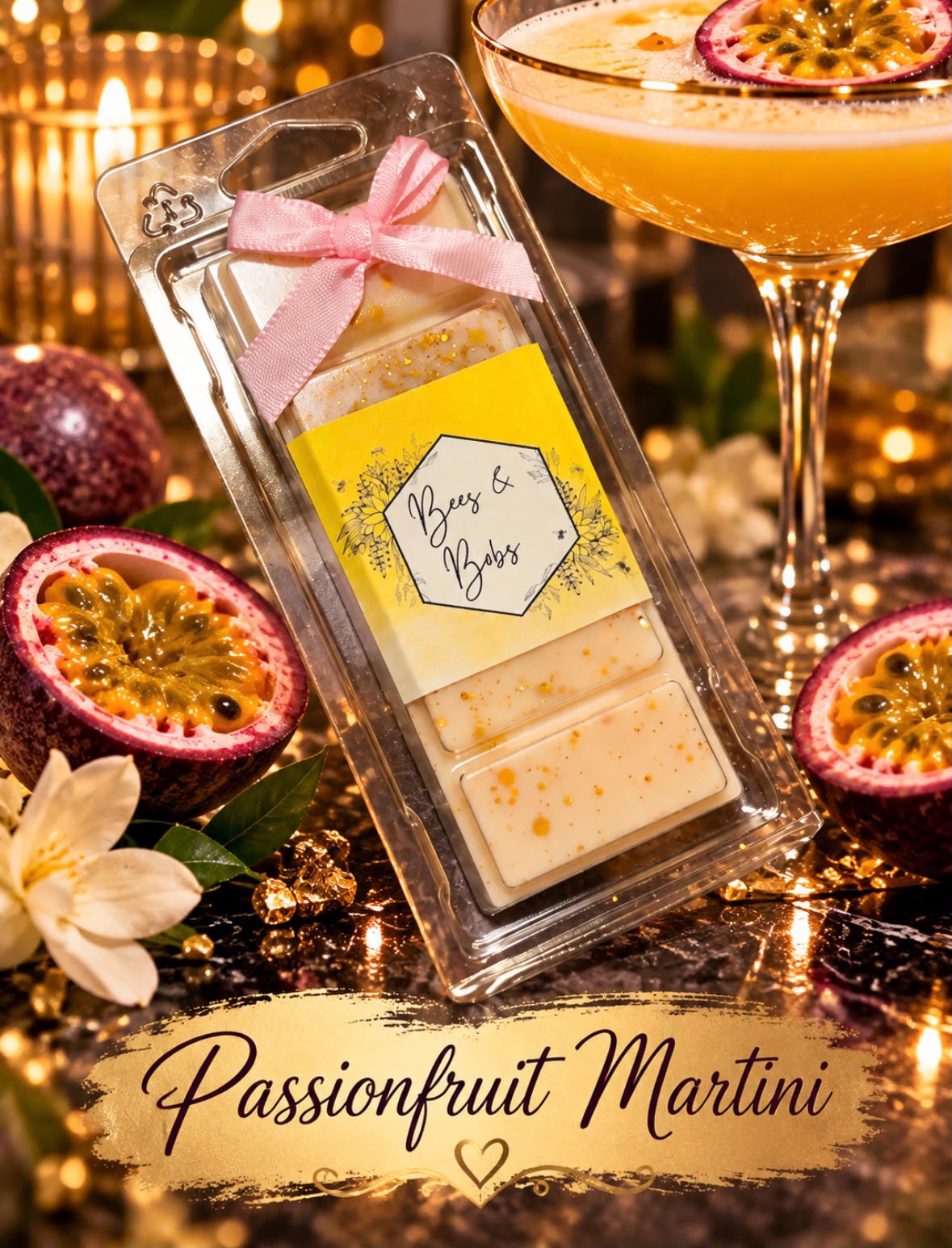 Passionfruit Martini Wax Melt Snap Bar