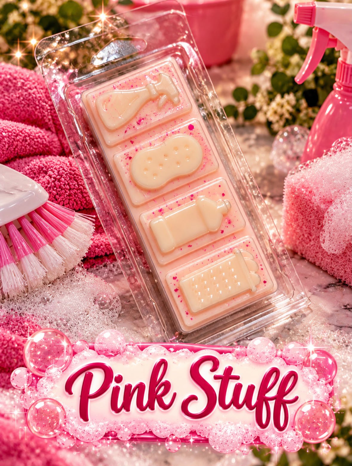 Pink Stuff Wax Melt Snap Bar