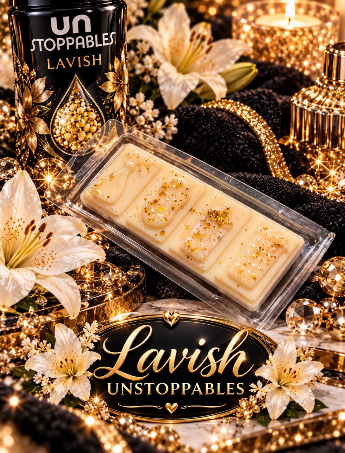 Lavish Unstoppables Wax Melt Snap Bar