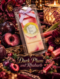 Dark Plum and Rhubarb Wax Melt Snap Bar