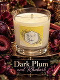 Dark Plum and Rhubarb Candle 30cl